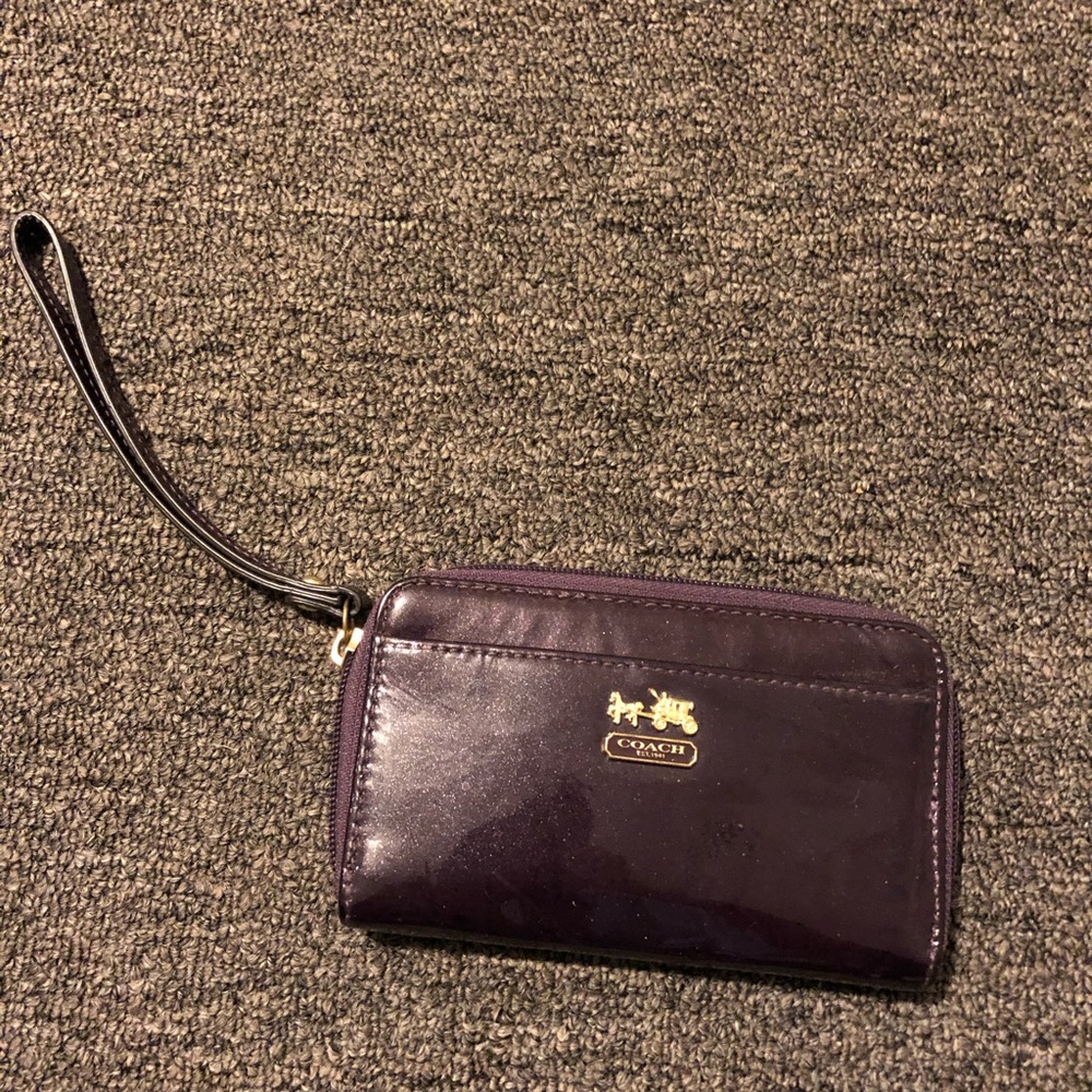 Coach wristlet